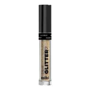 MIHI Liquid Glitter Tekuté třpytky 02 Golden sun 4 ml