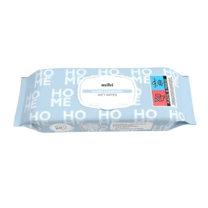 MIHI Clean Home Vlhčené ubrousky na čištění skla  60 ks